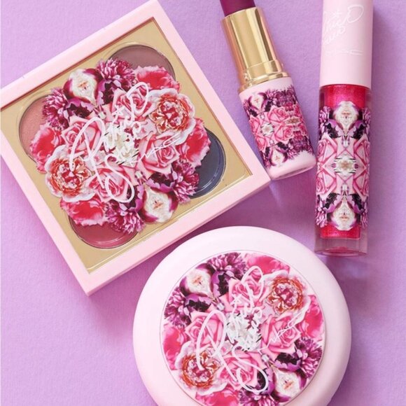 MAC NEW Patrick Starrr Me So Fleek Full Face Kit Lipstick Eye Shadow Blush Gloss - Picture 7 of 16